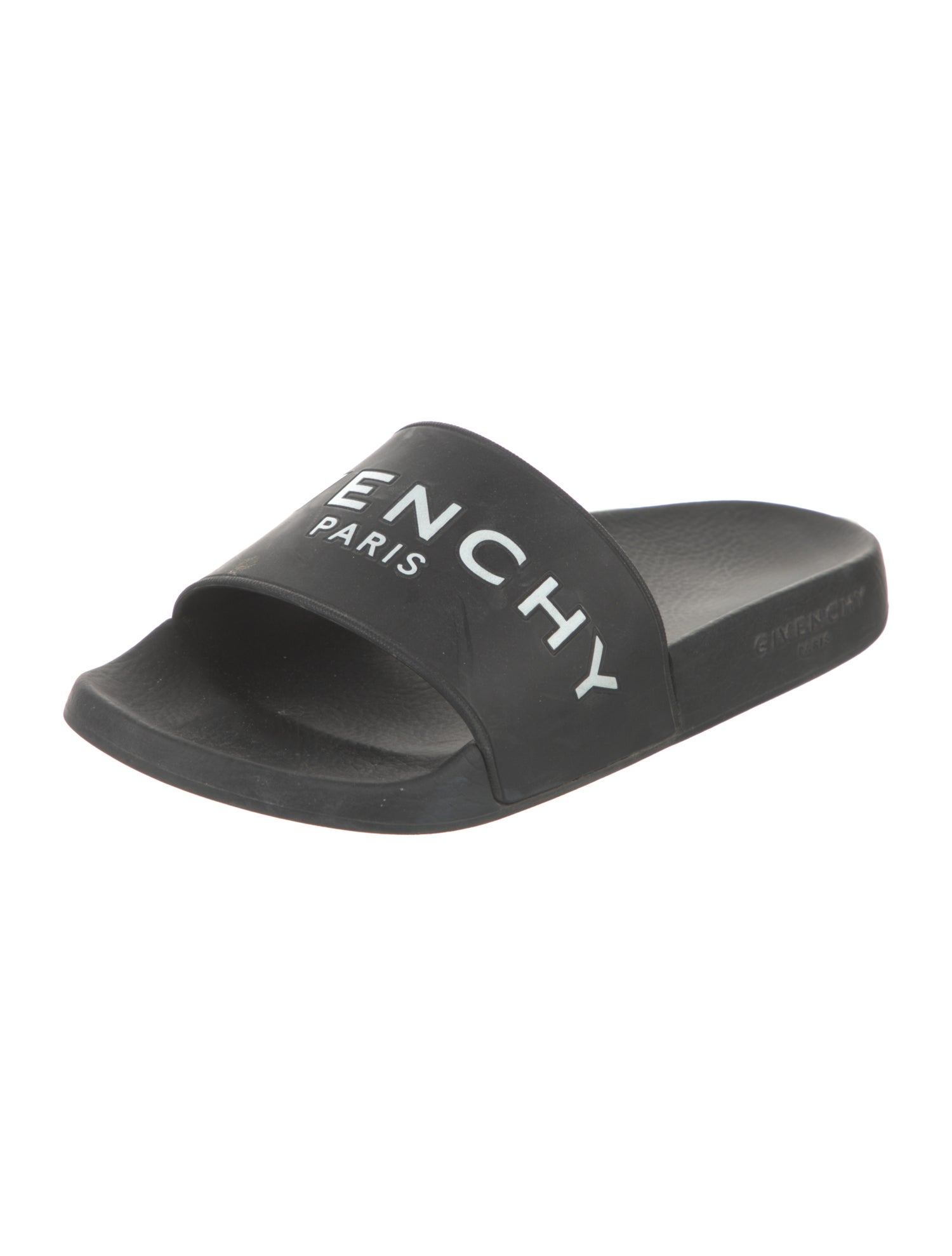 Givenchy Rubber Graphic Print Slides