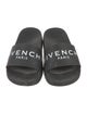Givenchy Rubber Graphic Print Slides