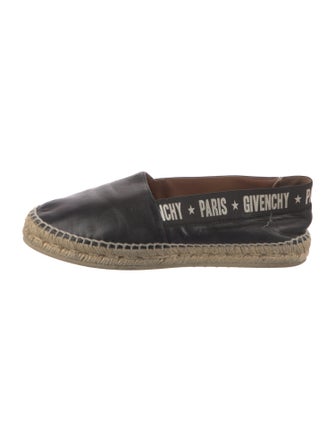 Givenchy Leather Colorblock Pattern Espadrilles
