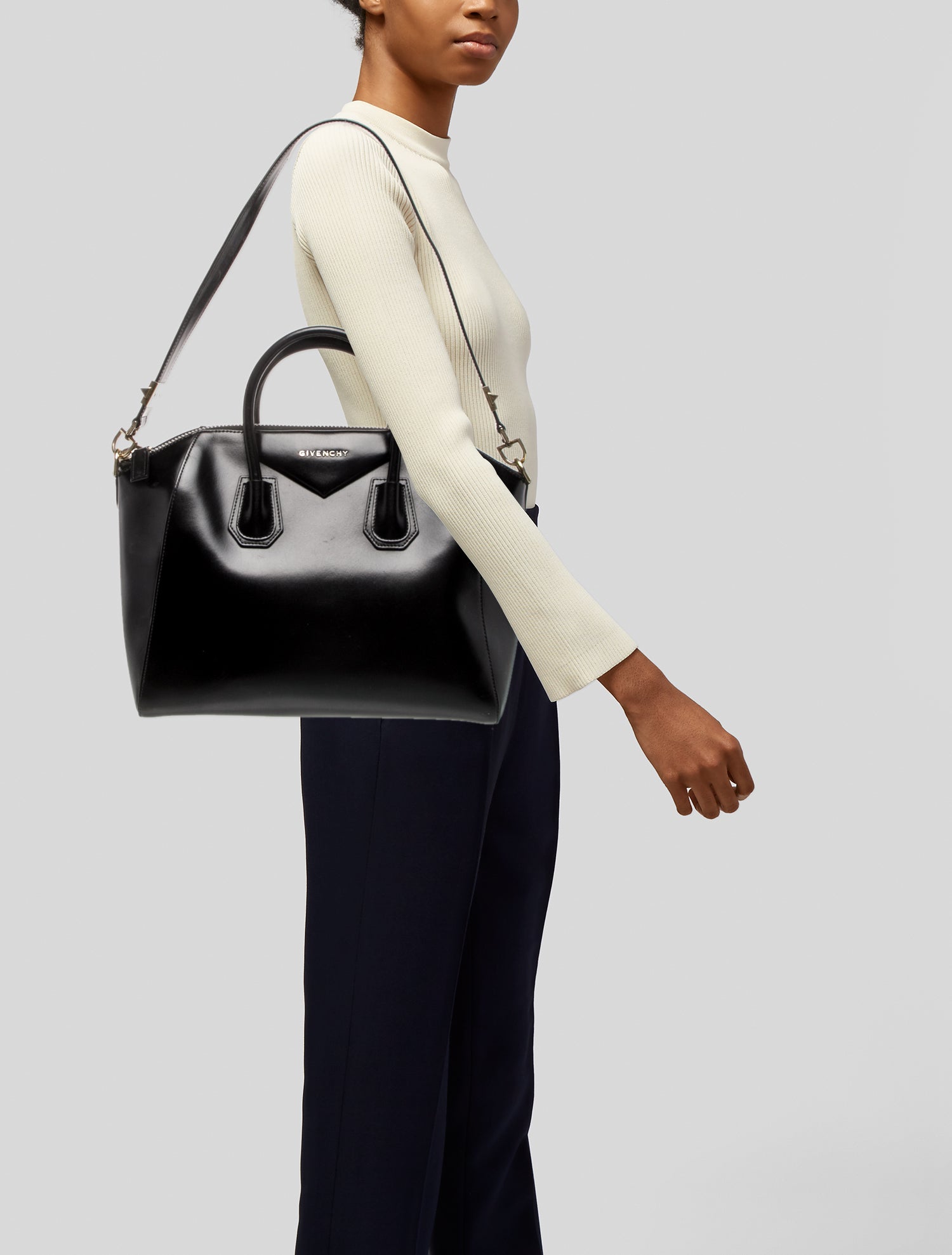 Givenchy Leather Top Handle Bag