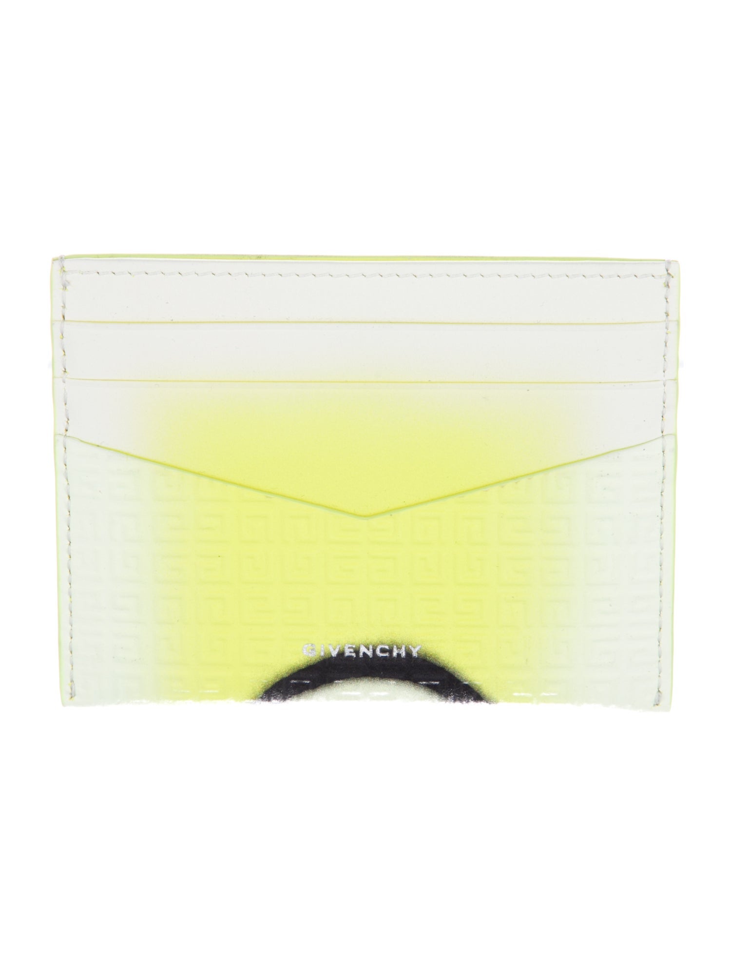 Givenchy Leather Printed Card Holder w/ Tags