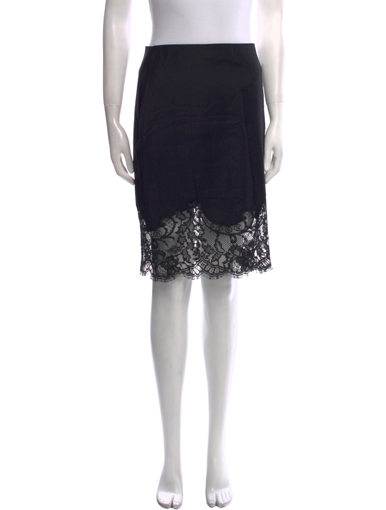 Givenchy Wool Knee-Length Skirt