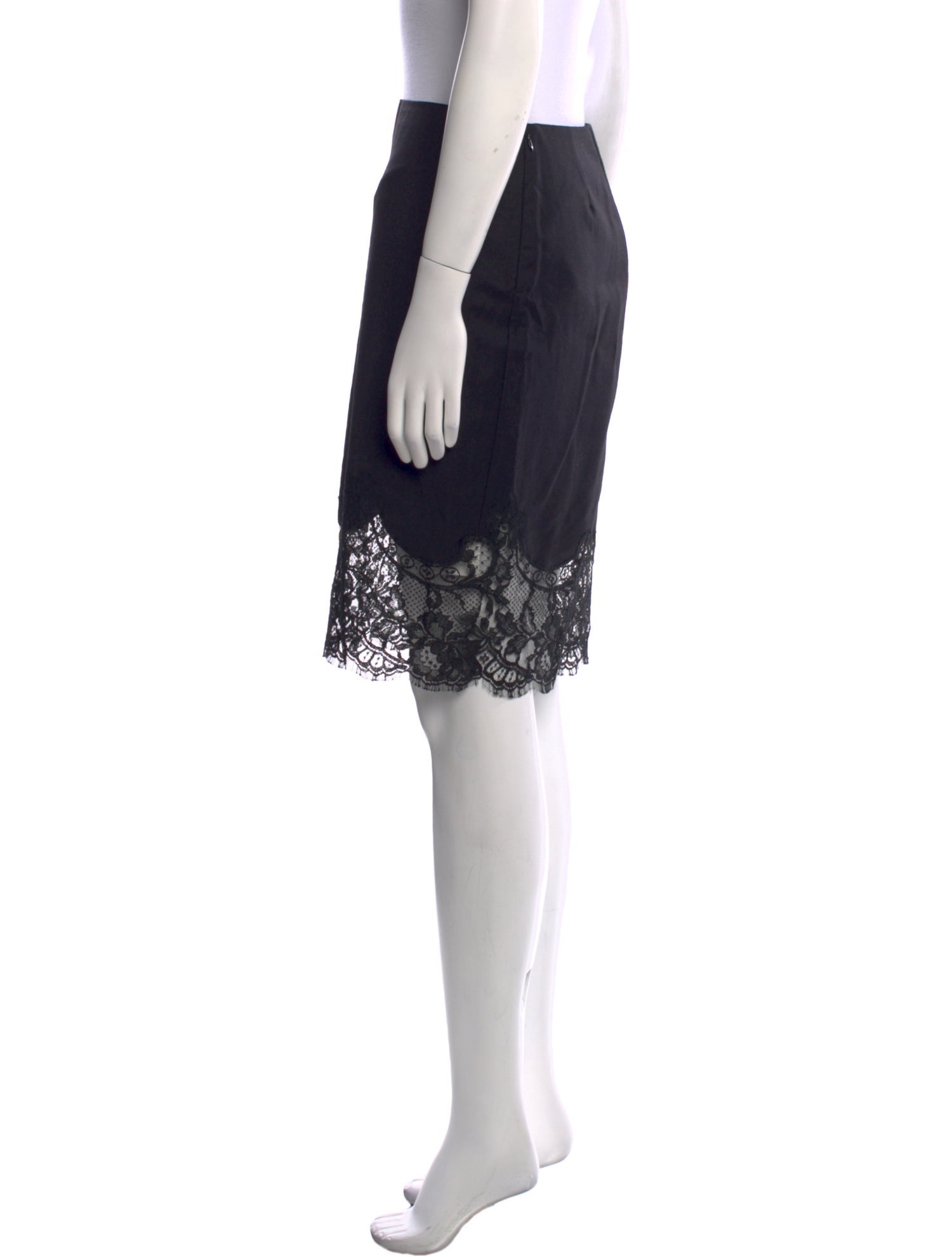 Givenchy Wool Knee-Length Skirt