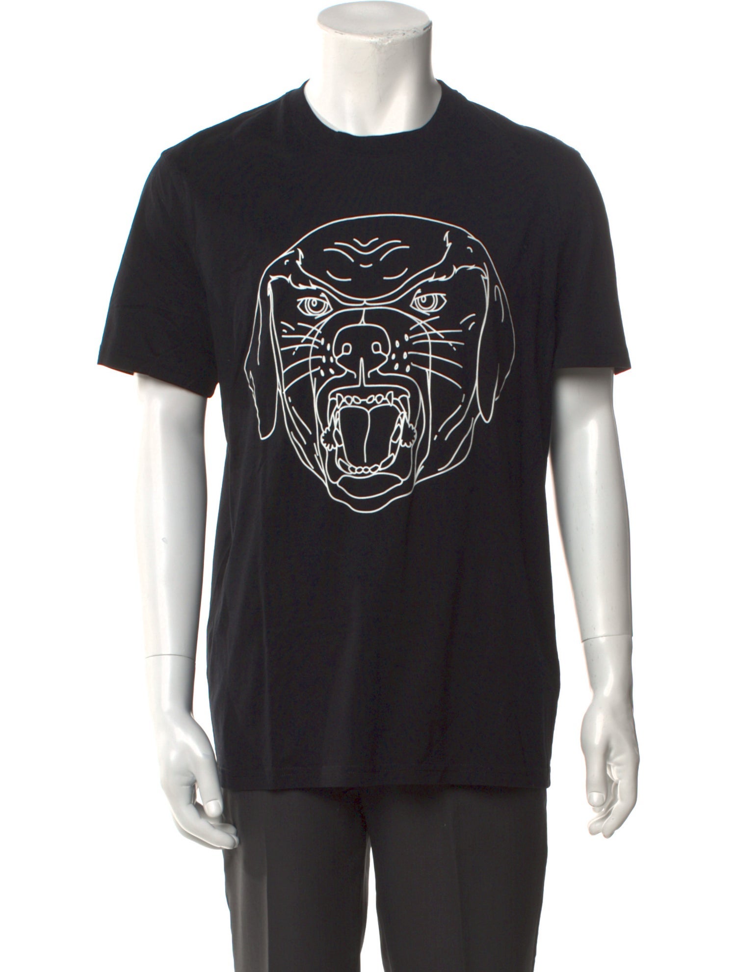 Givenchy Graphic Print Crew Neck T-Shirt