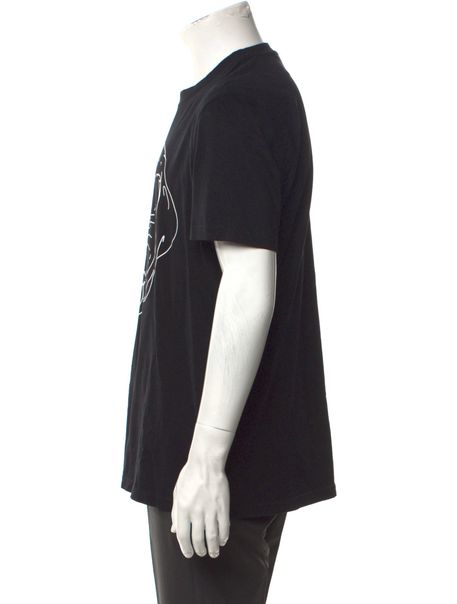 Givenchy Graphic Print Crew Neck T-Shirt