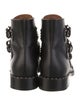 Givenchy Leather Studded Accents Combat Boots