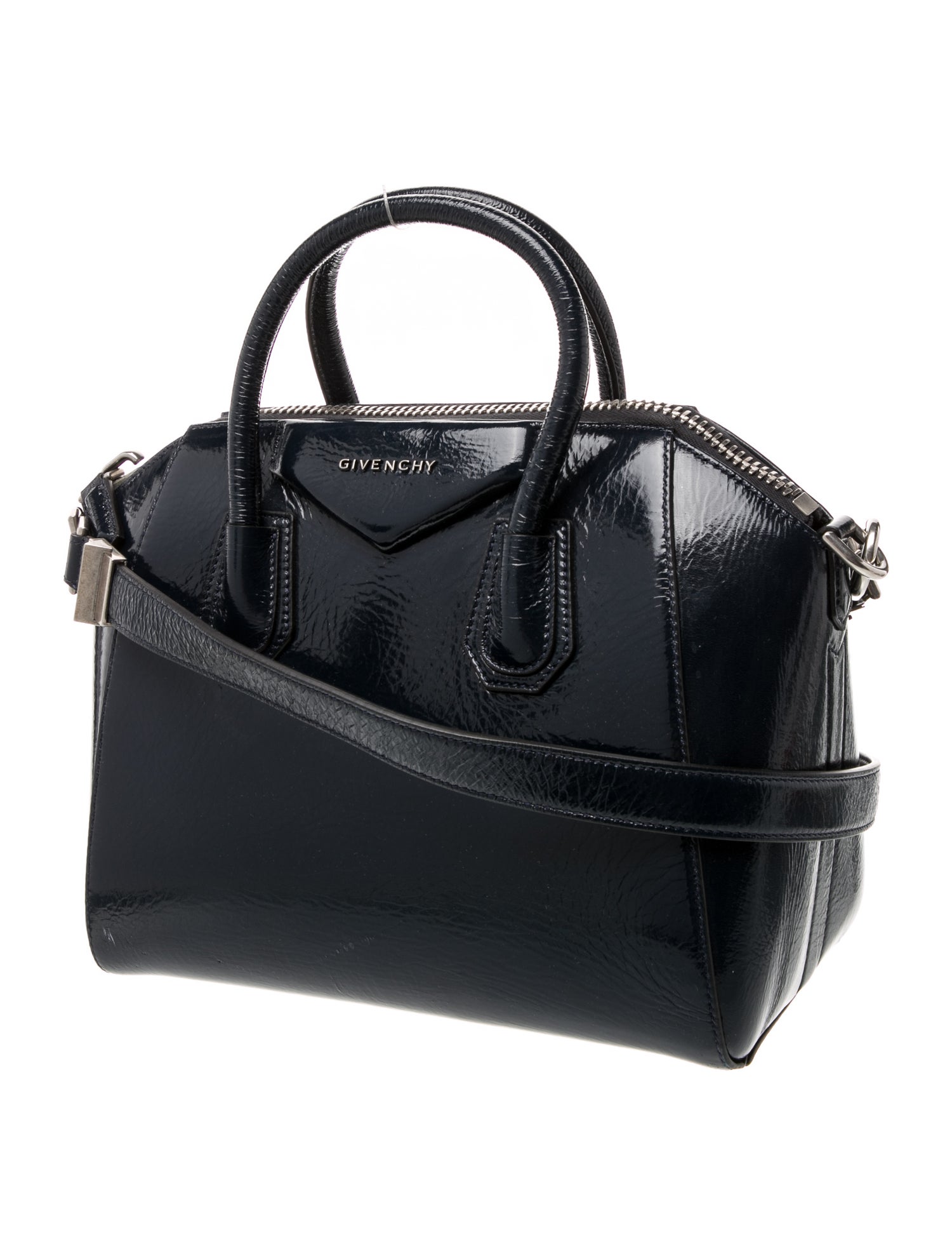 Givenchy Patent Leather Top Handle Bag
