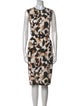 Givenchy Printed Midi Length Dress