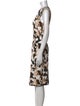 Givenchy Printed Midi Length Dress