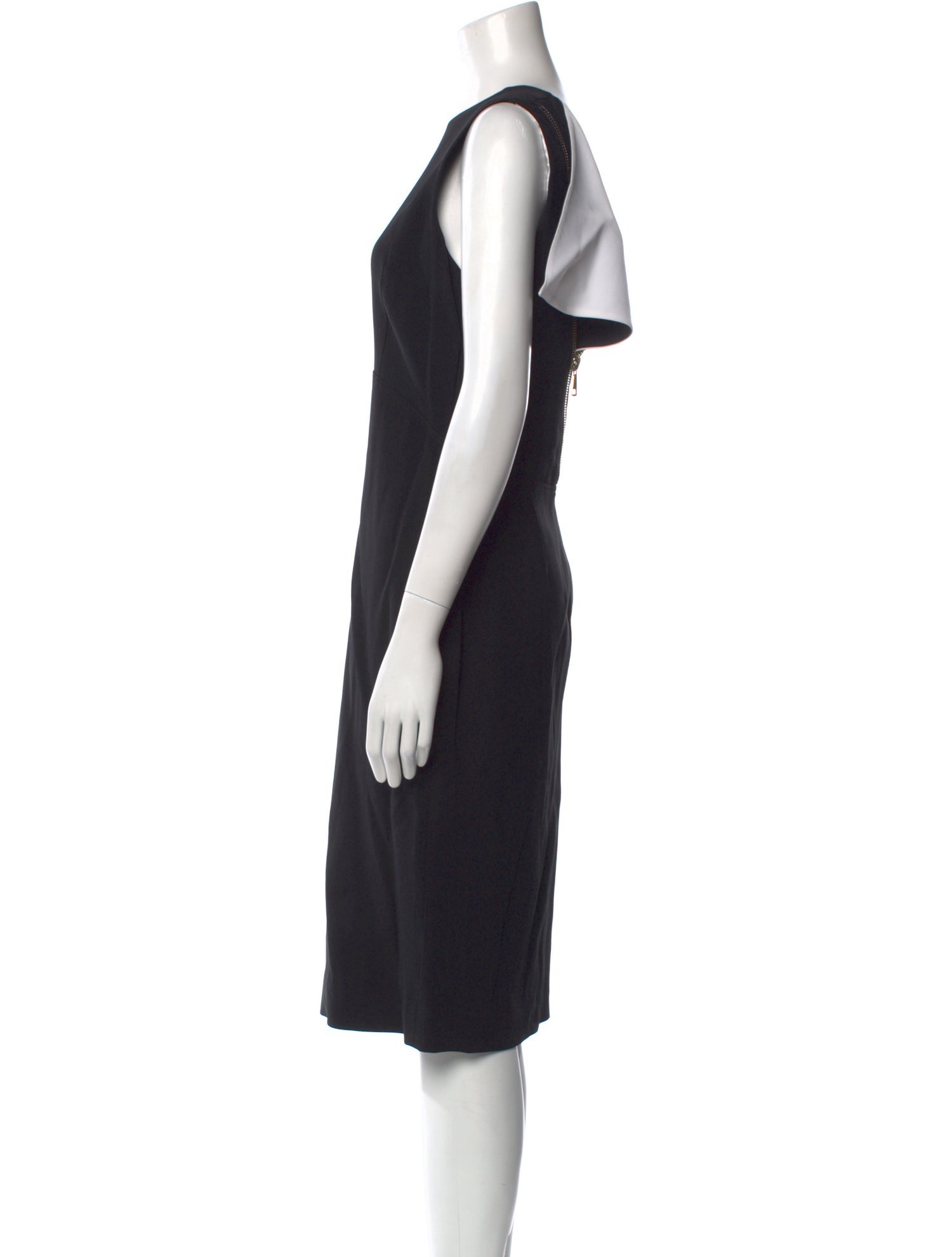 Givenchy Crew Neck Knee-Length Dress