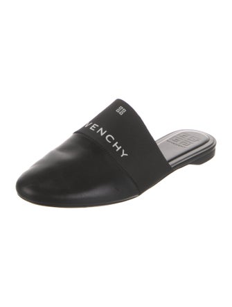Givenchy Leather Printed Mules