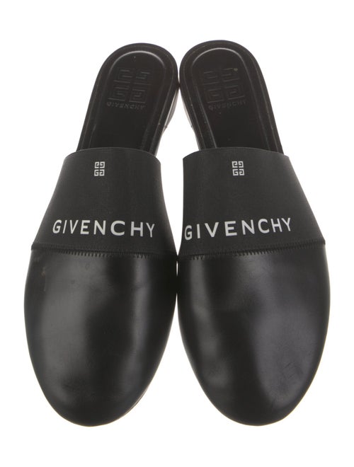 Givenchy Leather Printed Mules