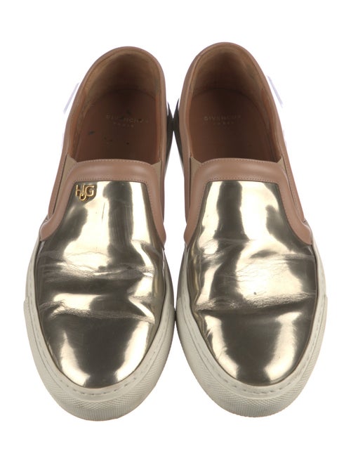 Givenchy Leather Leather Trim Embellishment Sneakers