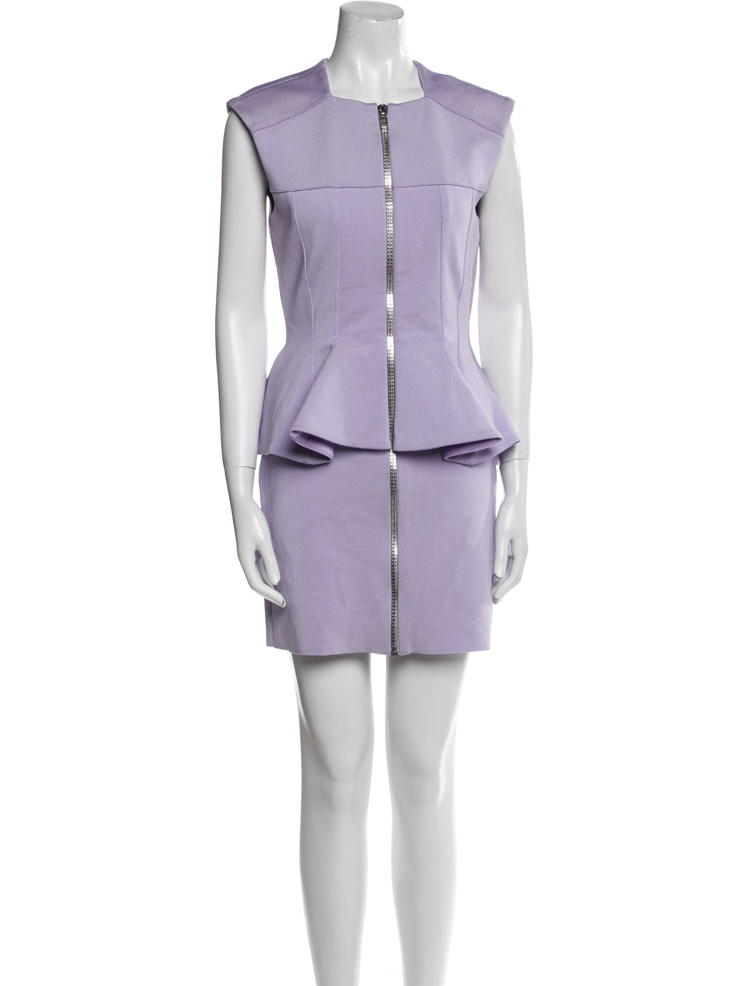 Givenchy Crew Neck Knee-Length Dress