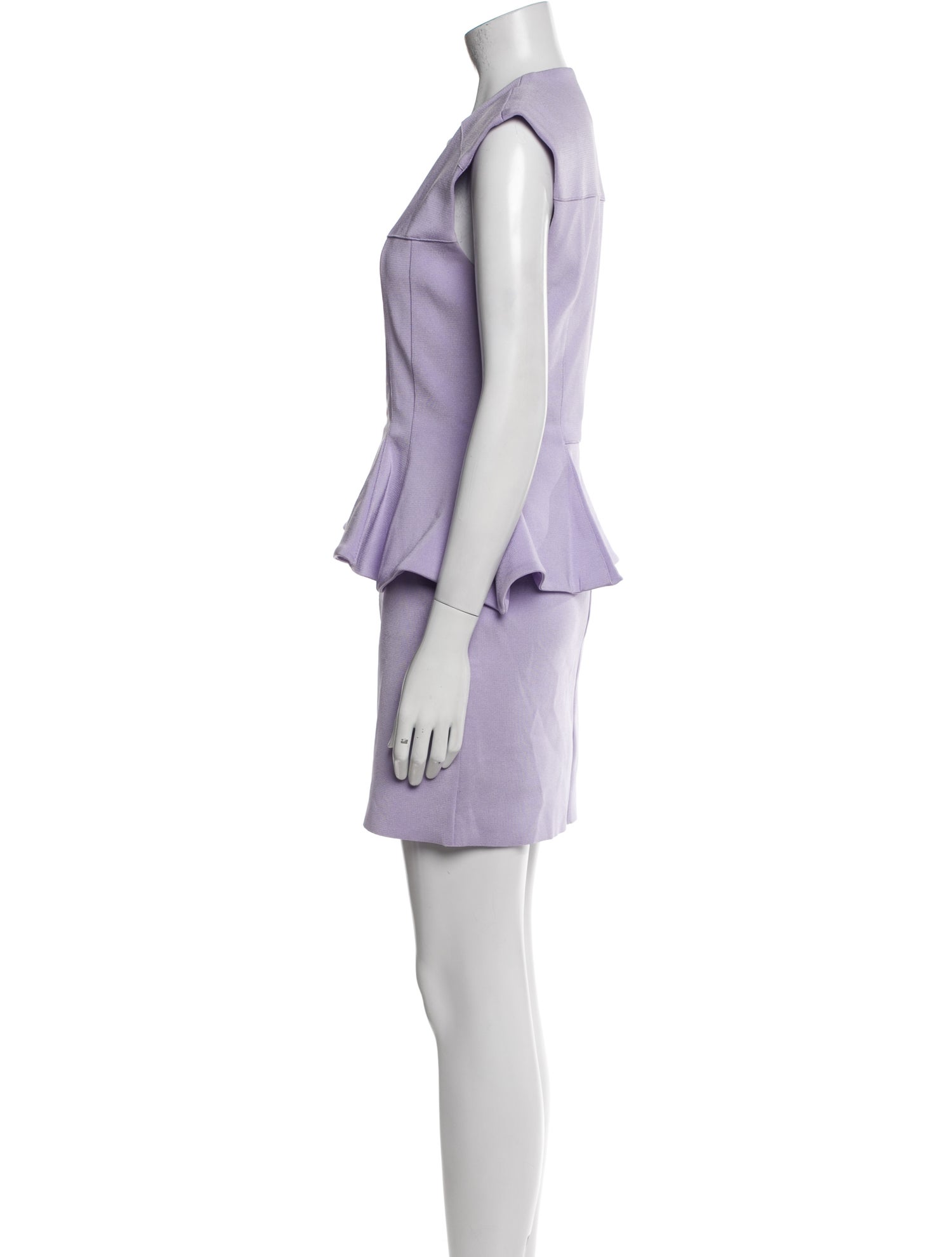 Givenchy Crew Neck Knee-Length Dress