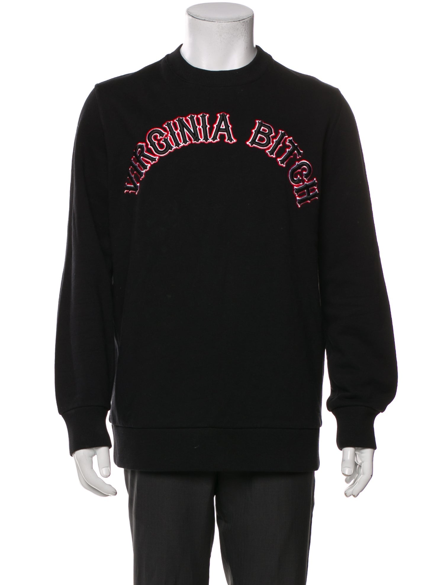 Givenchy Graphic Print Crew Neck Pullover