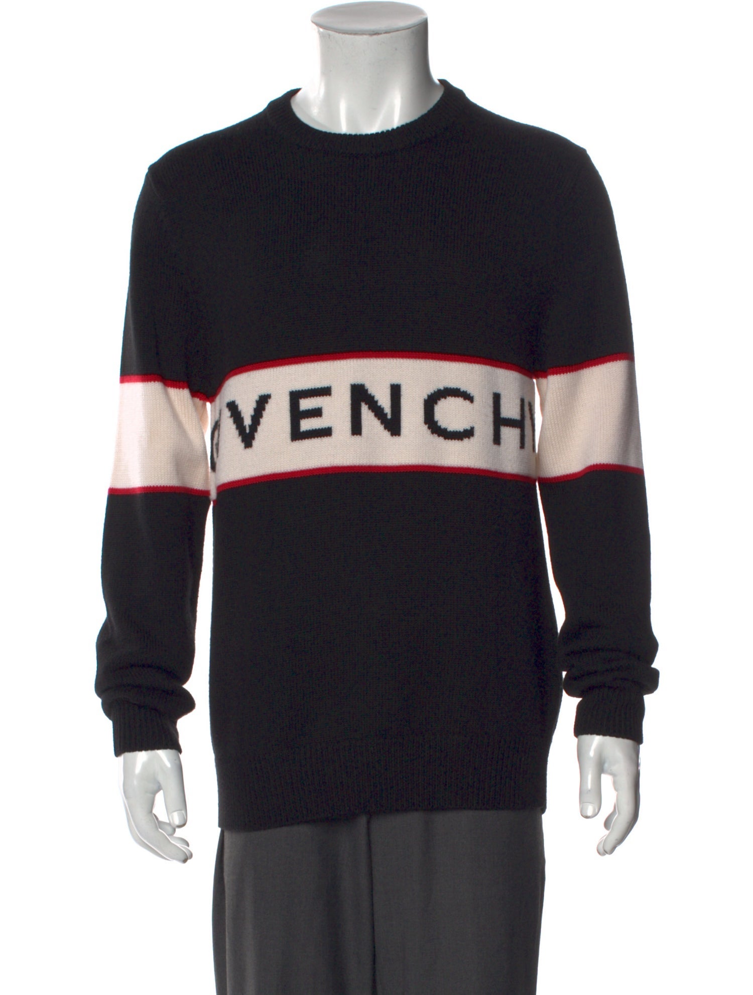 Givenchy Wool Graphic Print Pullover