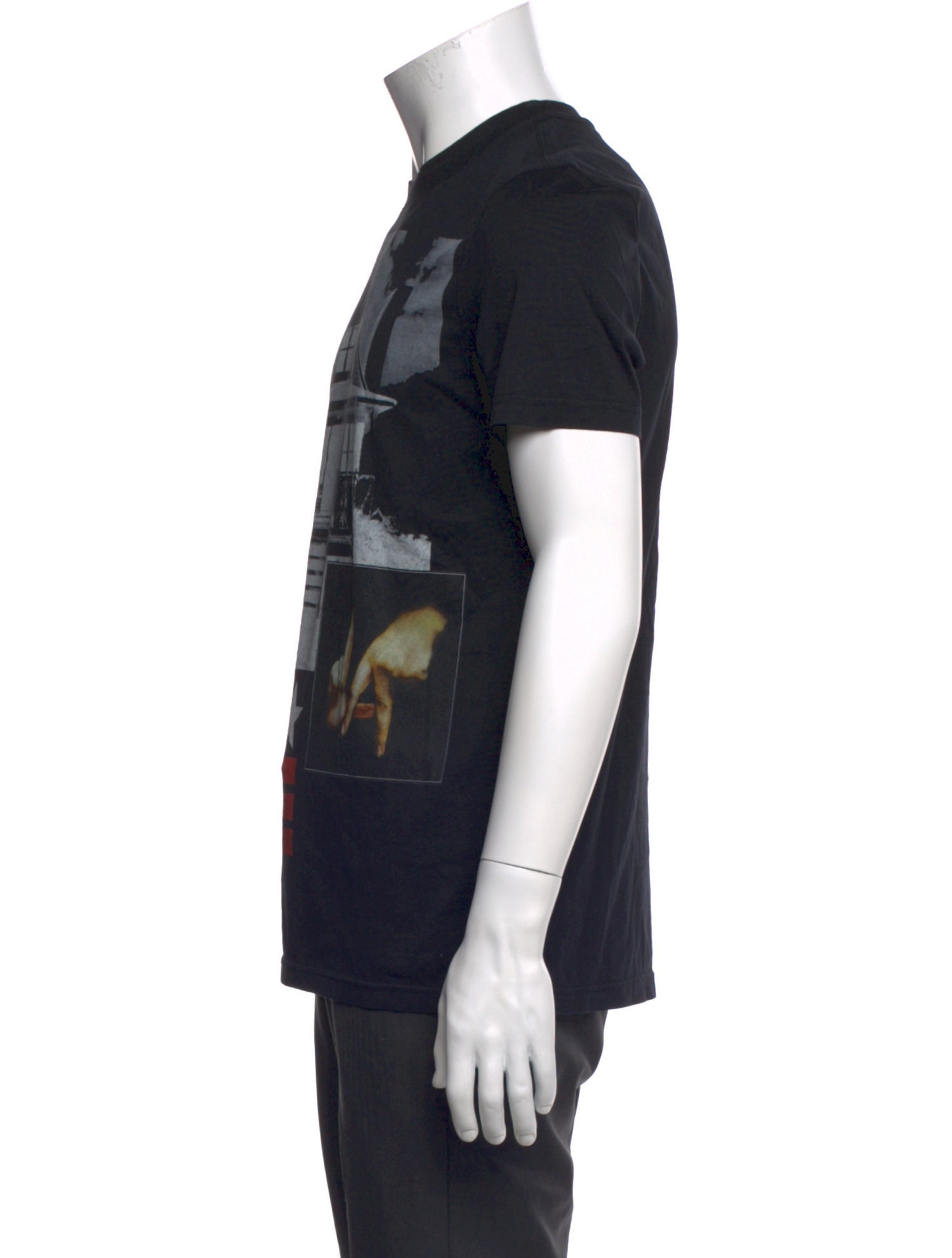 Givenchy Printed Crew Neck T-Shirt