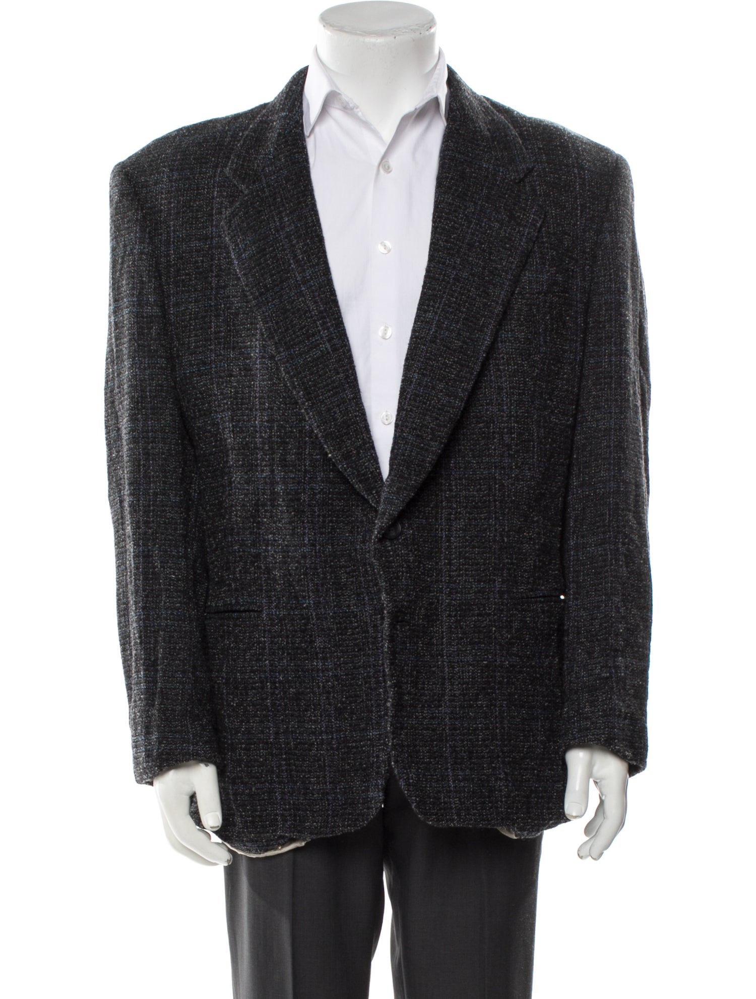 Givenchy Tweed Pattern Blazer