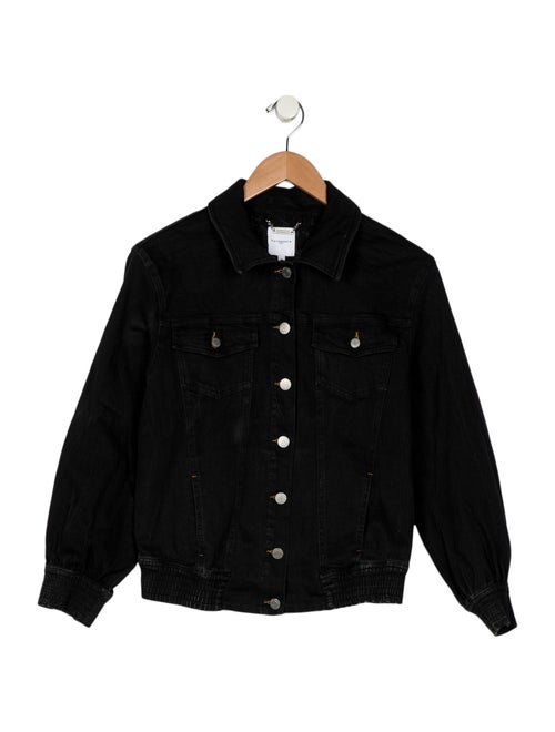 Givenchy Kids' Black Denim Jacket