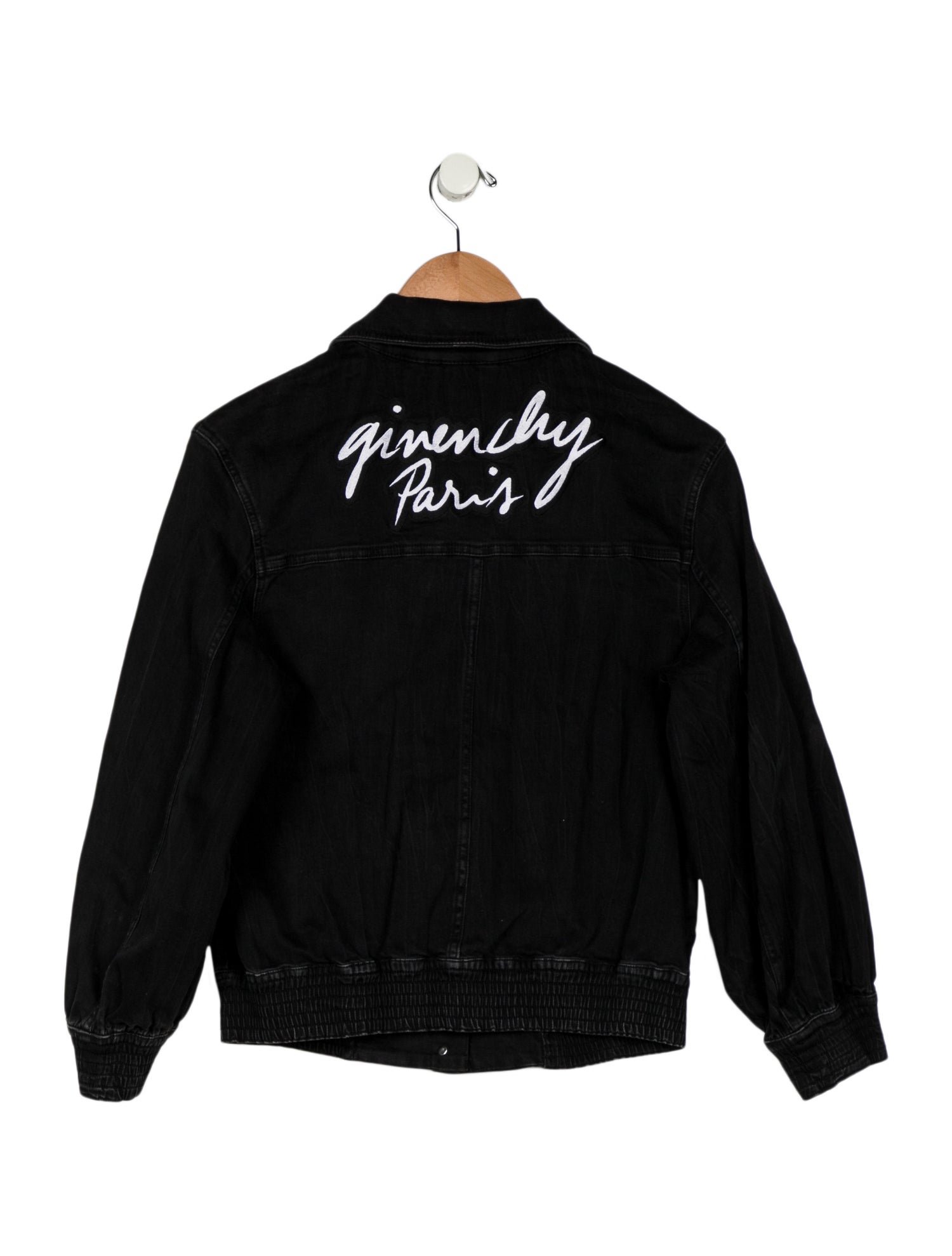 Givenchy Kids' Black Denim Jacket