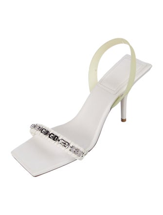 Givenchy Leather Slingback Sandals