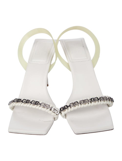 Givenchy Leather Slingback Sandals