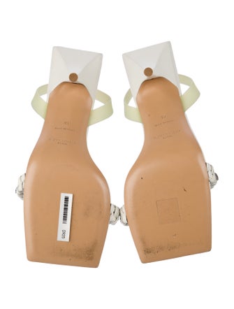 Givenchy Leather Slingback Sandals