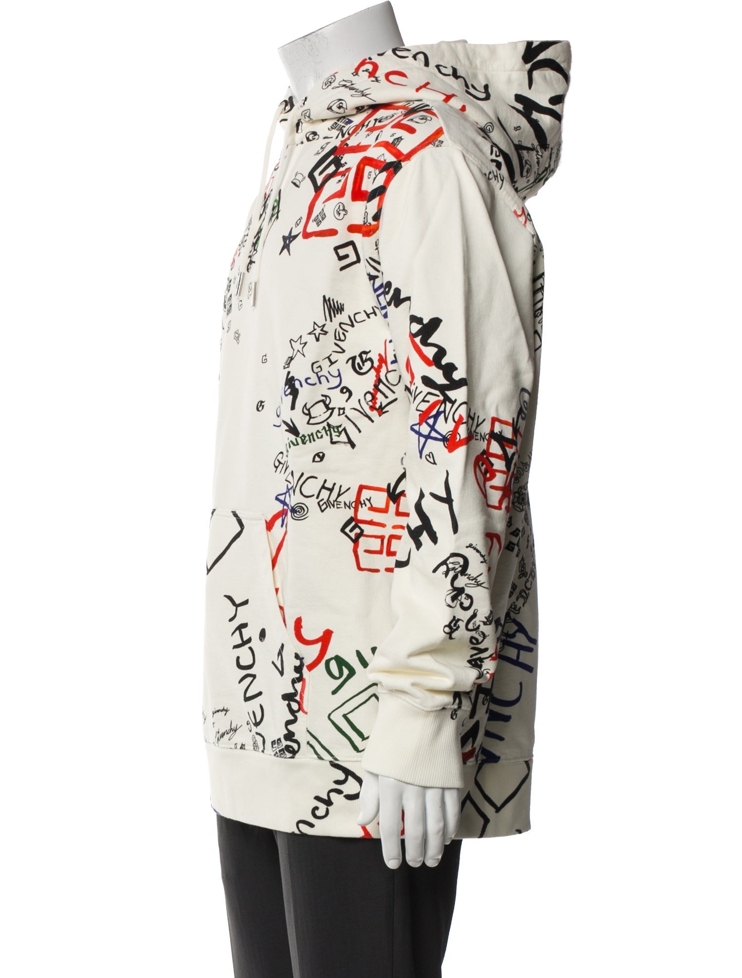 Givenchy Printed Crew Neck Hoodie w/ Tags