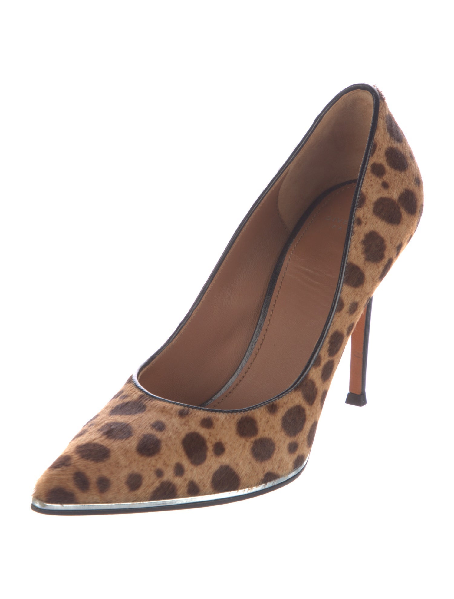 Givenchy Ponyhair Animal Print Pumps