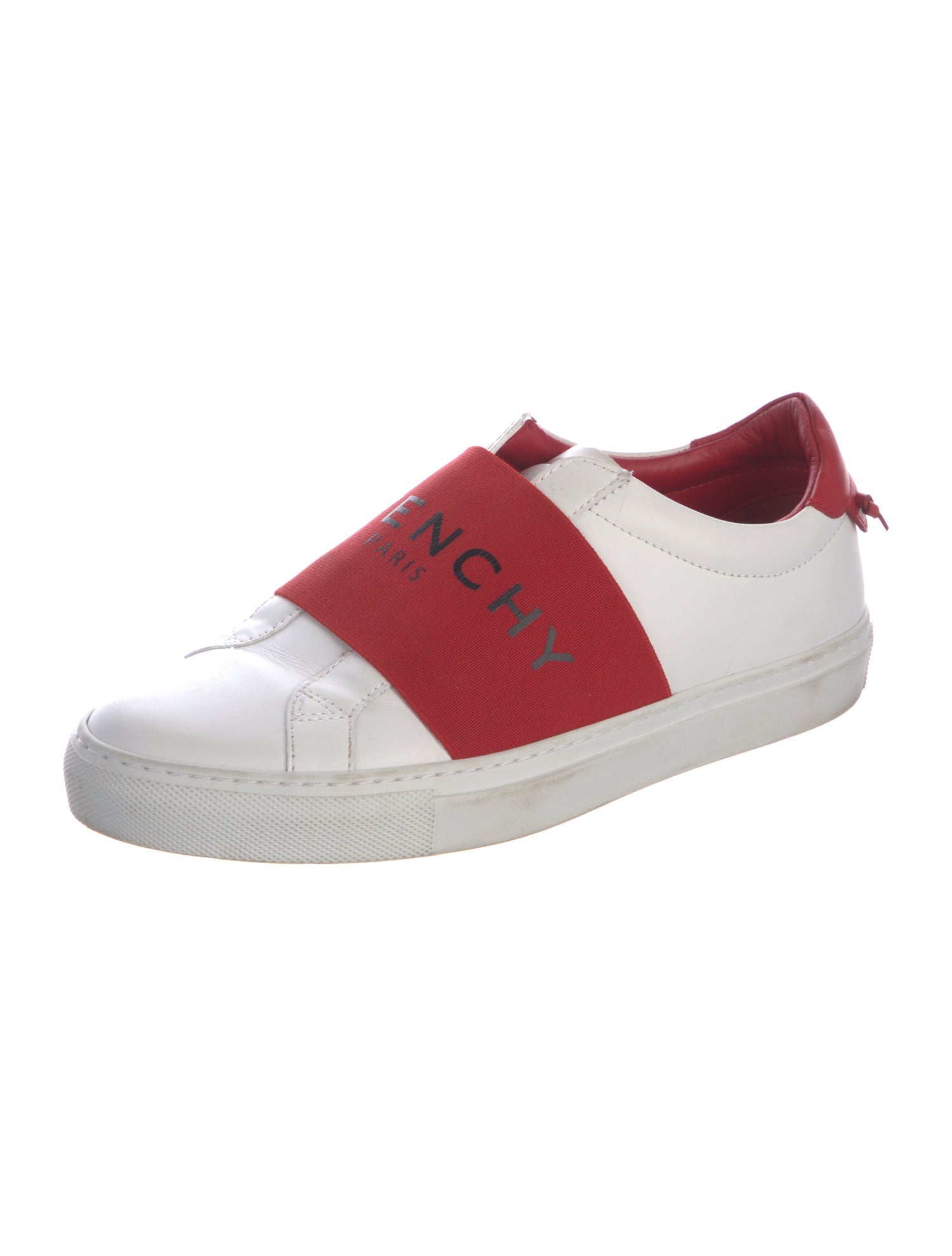 Givenchy Leather Colorblock Pattern Sneakers