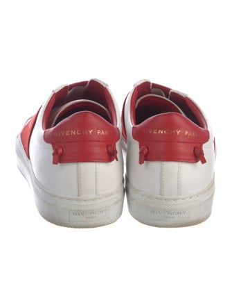 Givenchy Leather Colorblock Pattern Sneakers