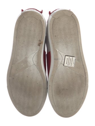 Givenchy Leather Colorblock Pattern Sneakers