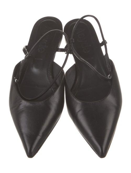 Givenchy Leather Slingback Flats