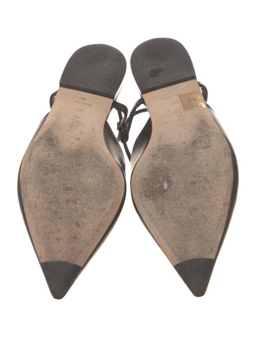 Givenchy Leather Slingback Flats