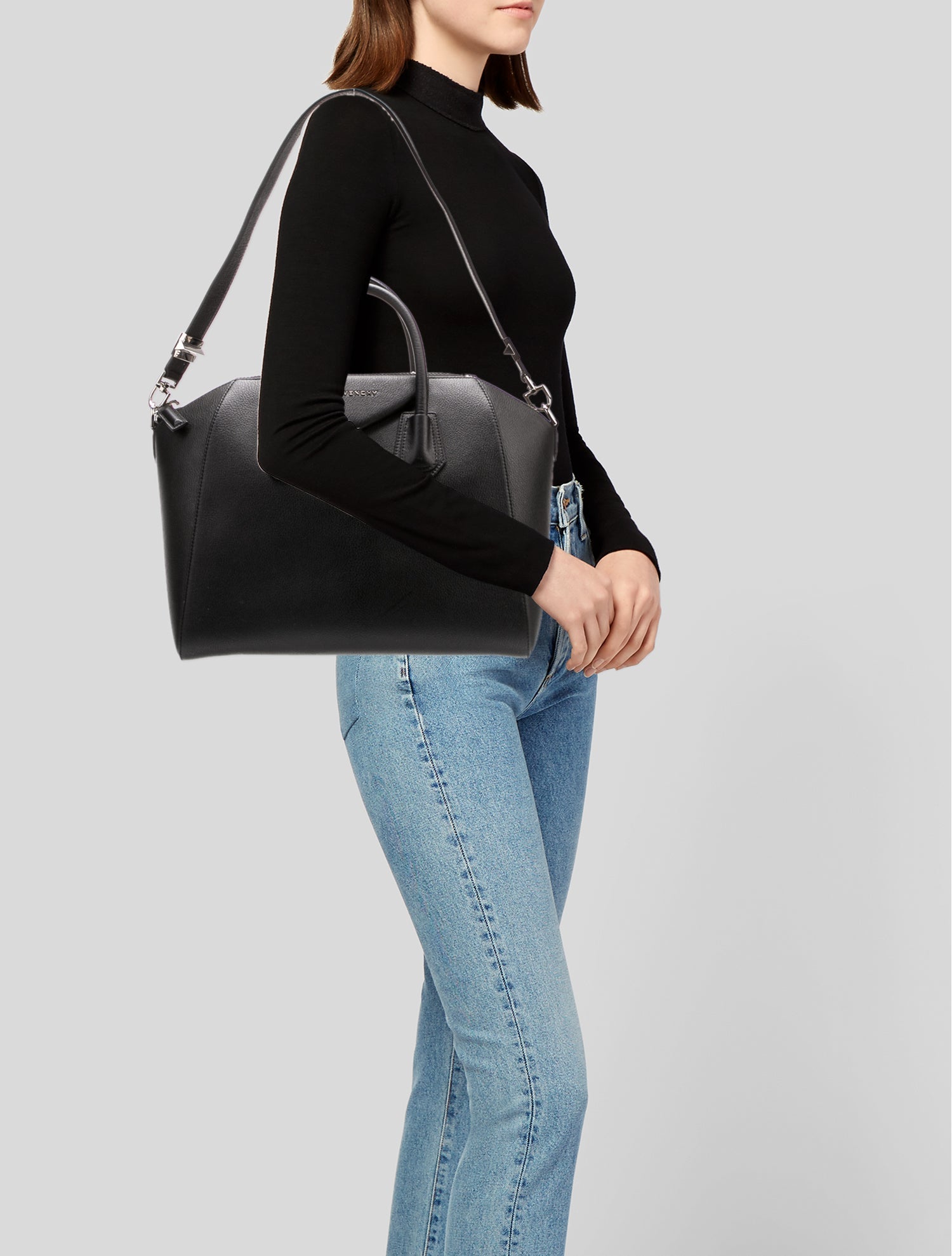 Givenchy Leather Top Handle Bag