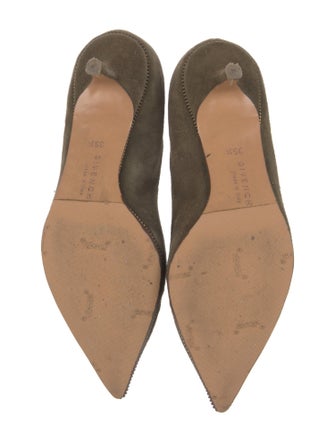 Givenchy Suede Studded Accents Pumps