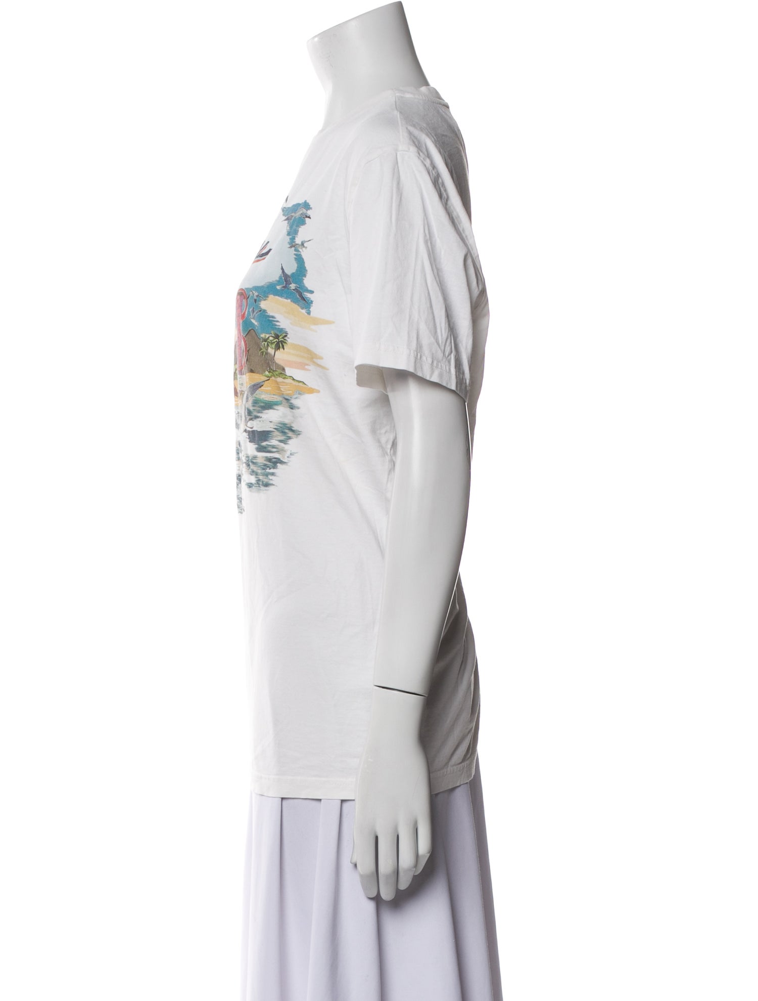 Givenchy Graphic Print Crew Neck T-Shirt