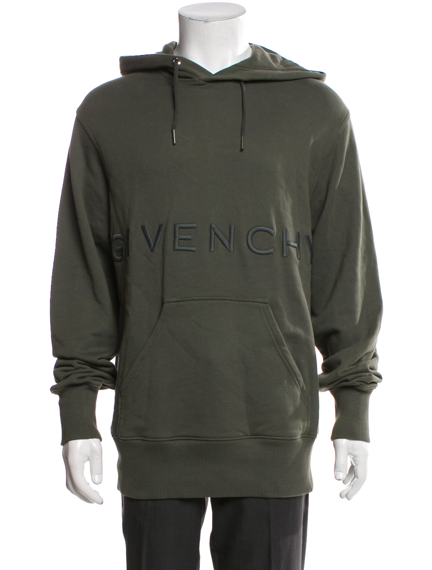 Givenchy Graphic Print Crew Neck Hoodie