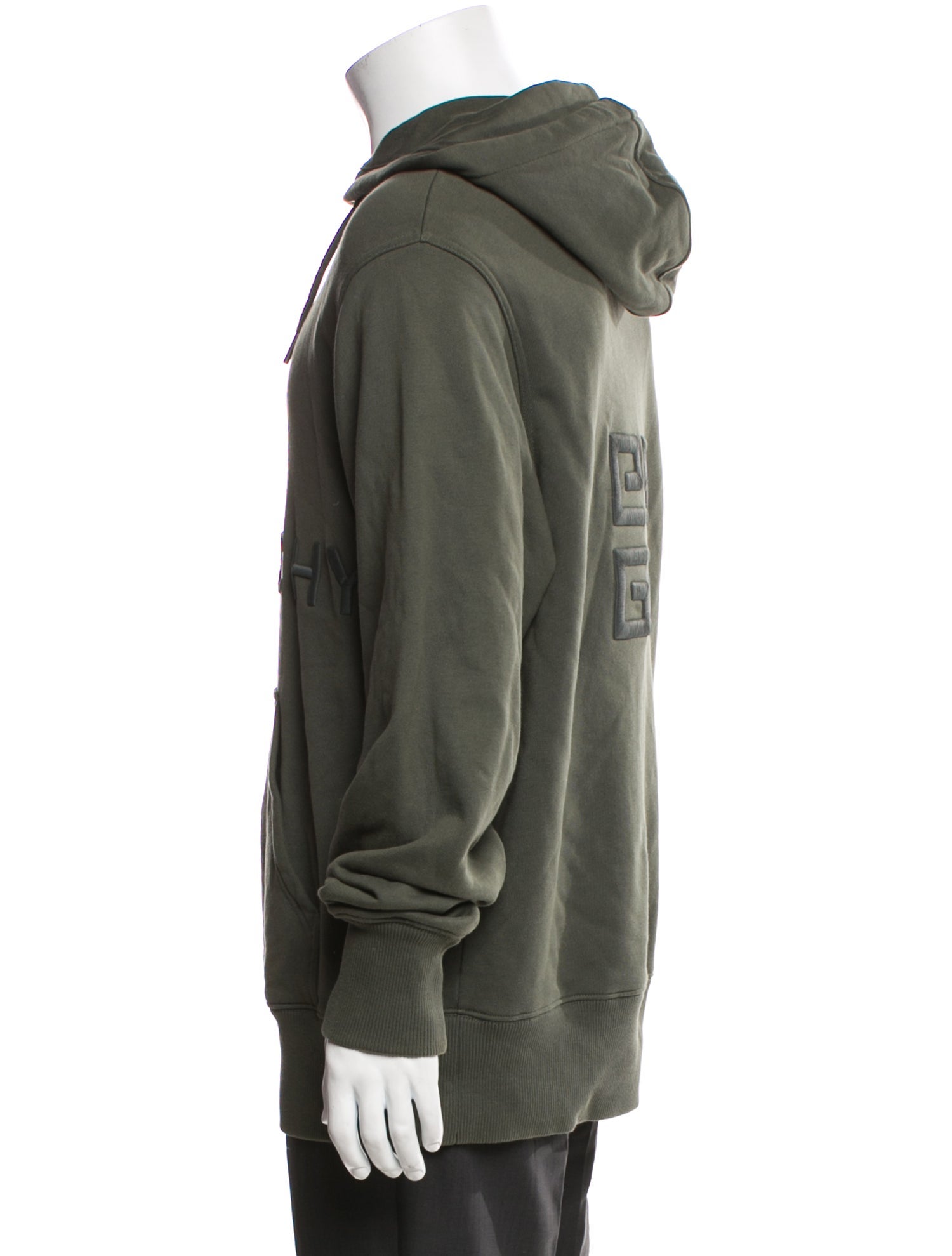 Givenchy Graphic Print Crew Neck Hoodie