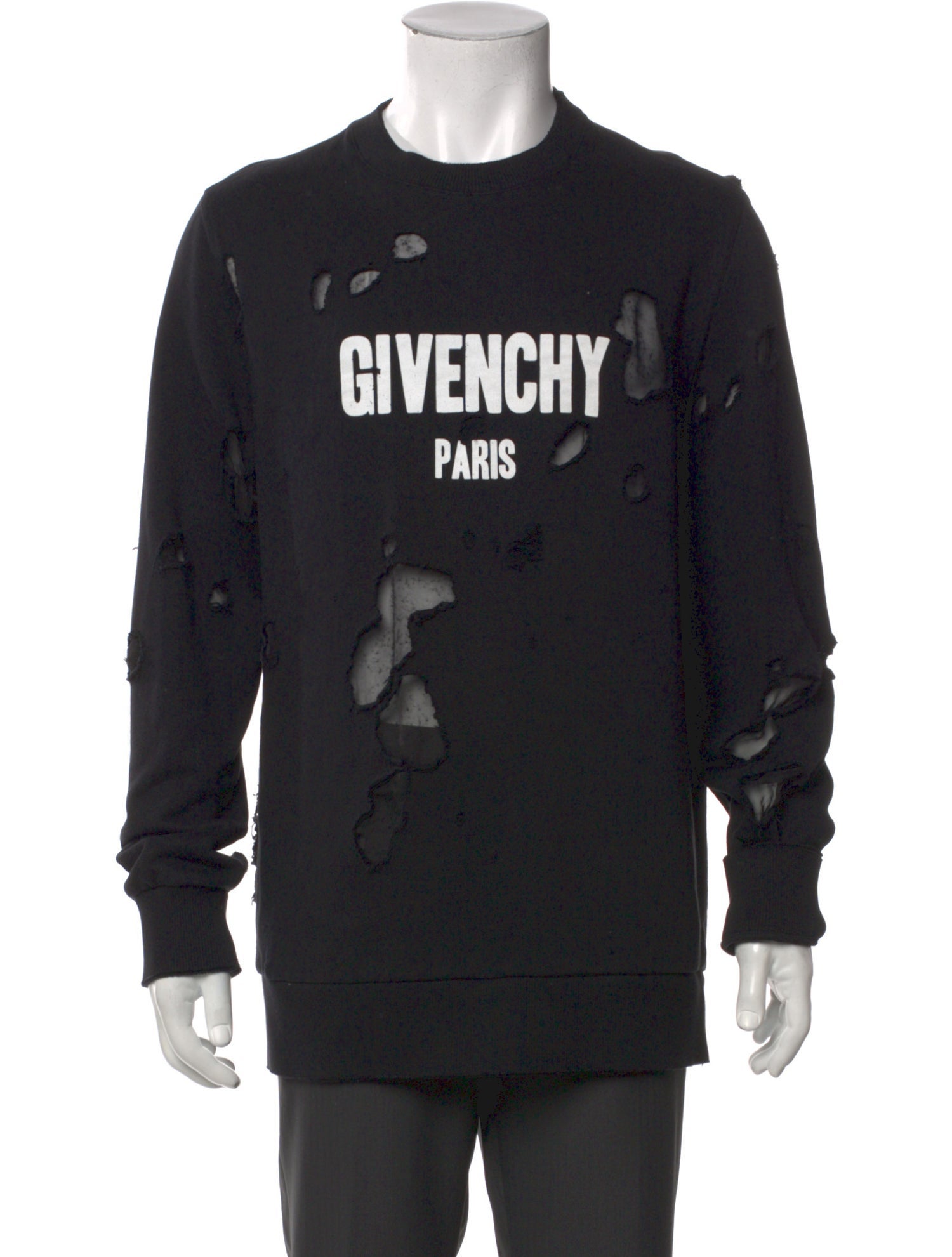 Givenchy Graphic Print Crew Neck Pullover