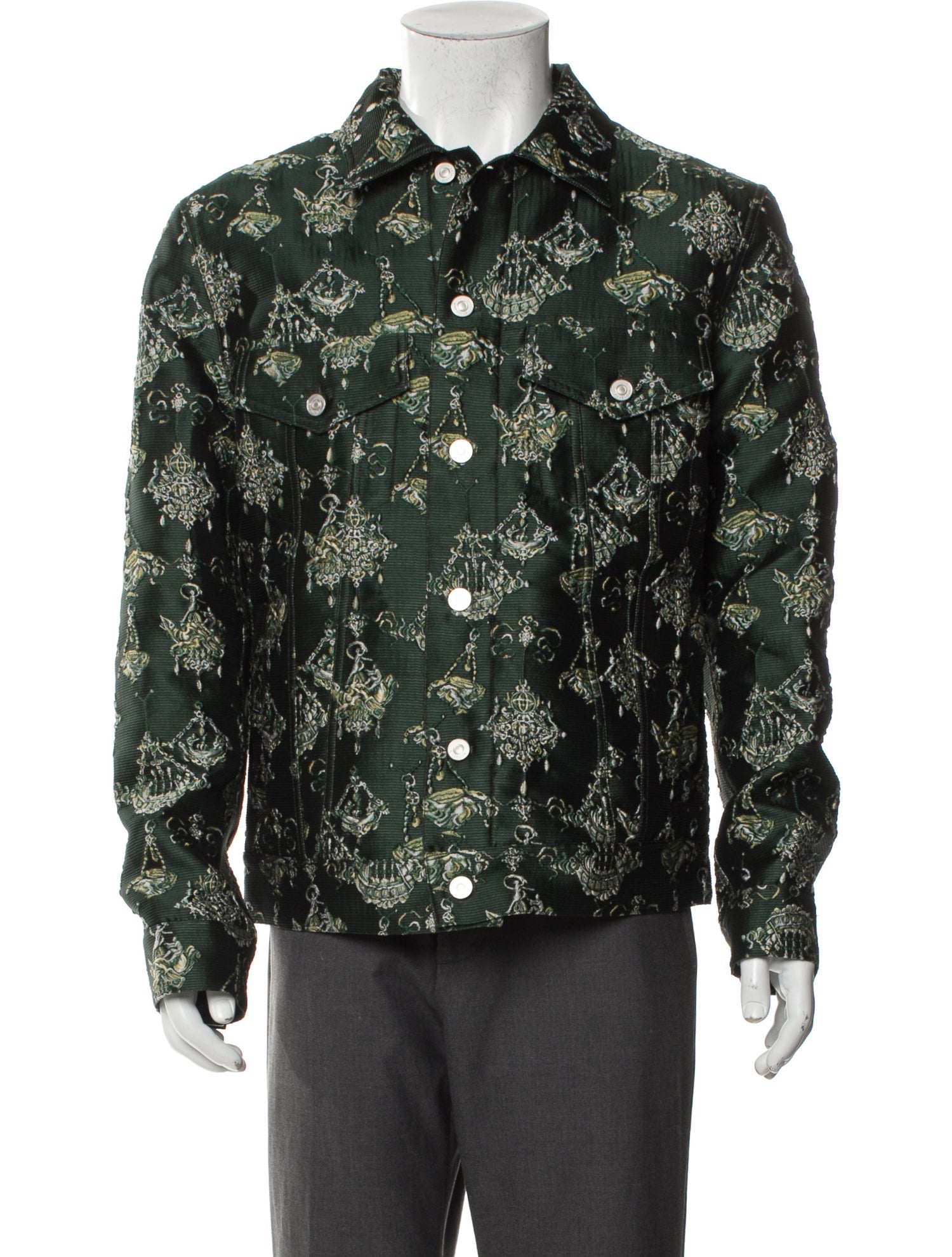 Givenchy Printed Trucker Jacket