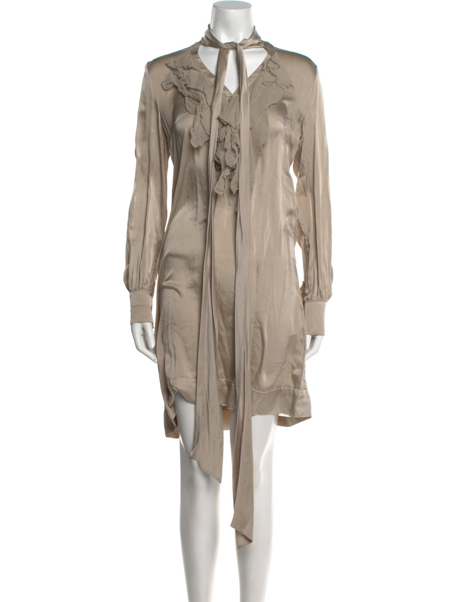 Givenchy Silk Knee-Length Dress