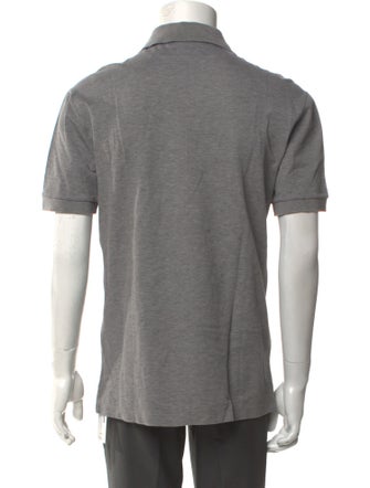 Givenchy Graphic Print Crew Neck Polo Shirt