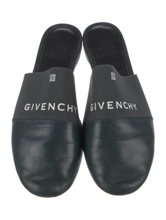 Givenchy Leather Printed Mules