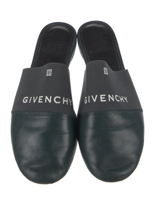 Givenchy Leather Printed Mules