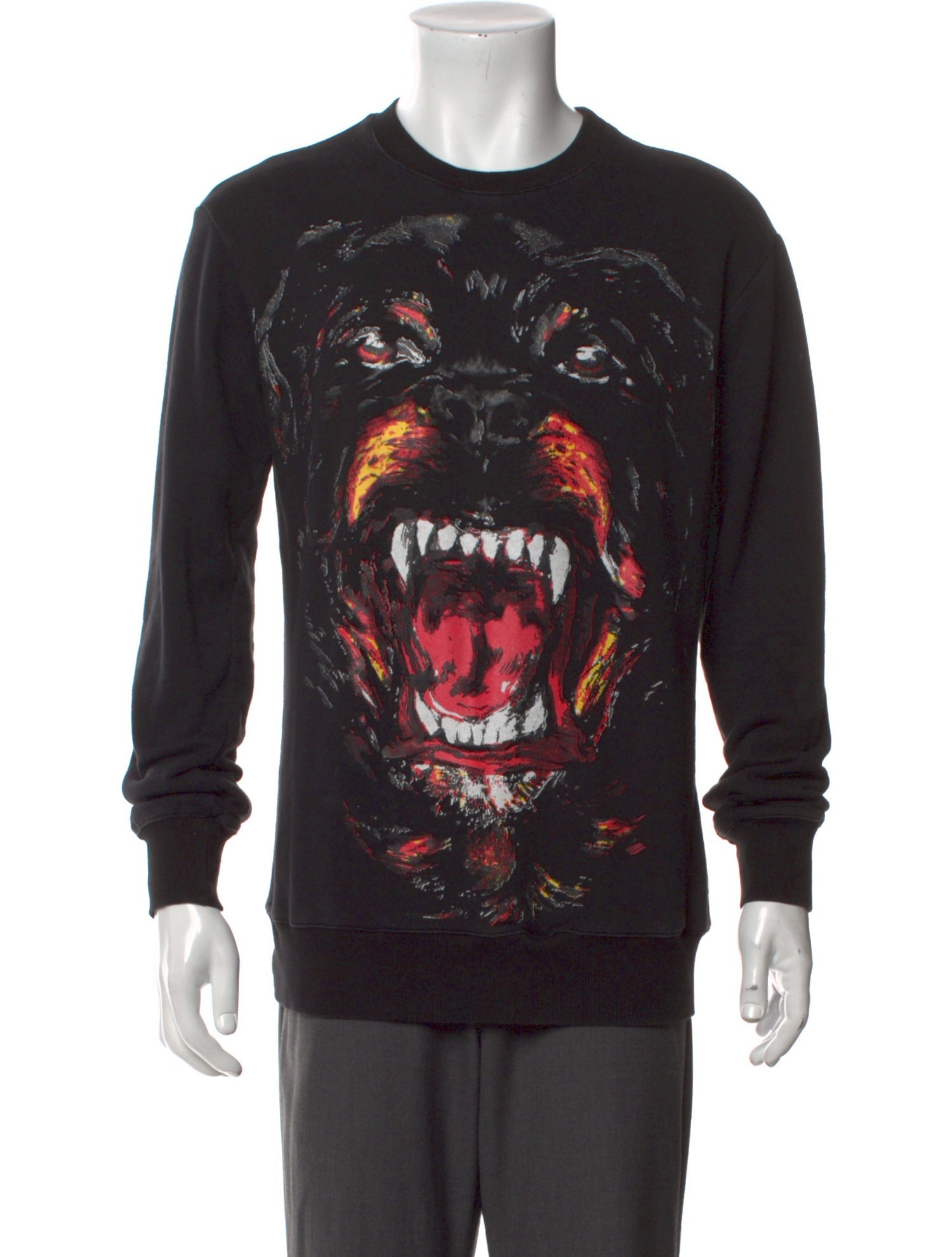 Givenchy Graphic Print Crew Neck Sweatshirt