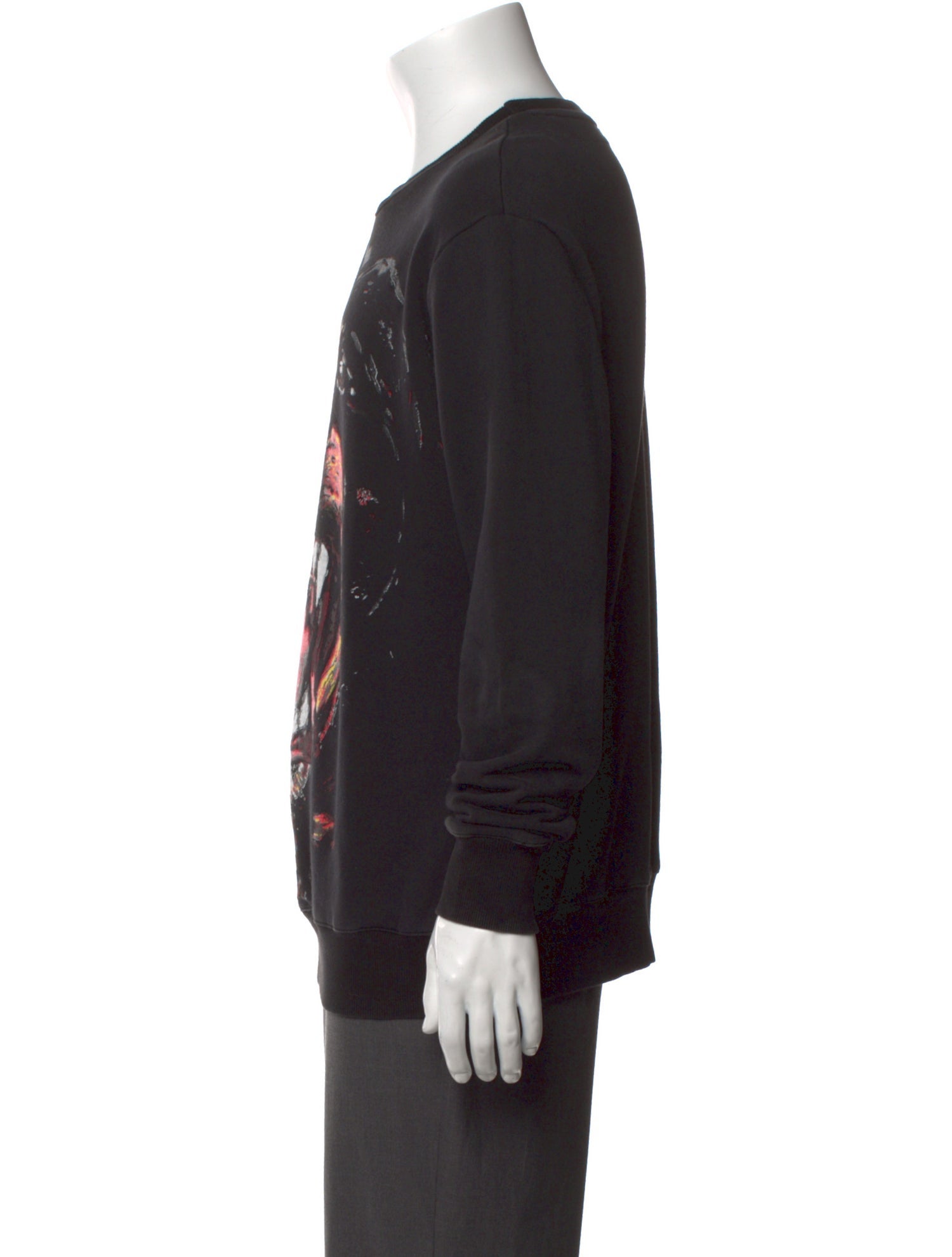 Givenchy Graphic Print Crew Neck Sweatshirt