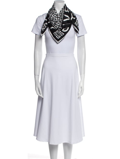 Givenchy Silk Printed Scarf