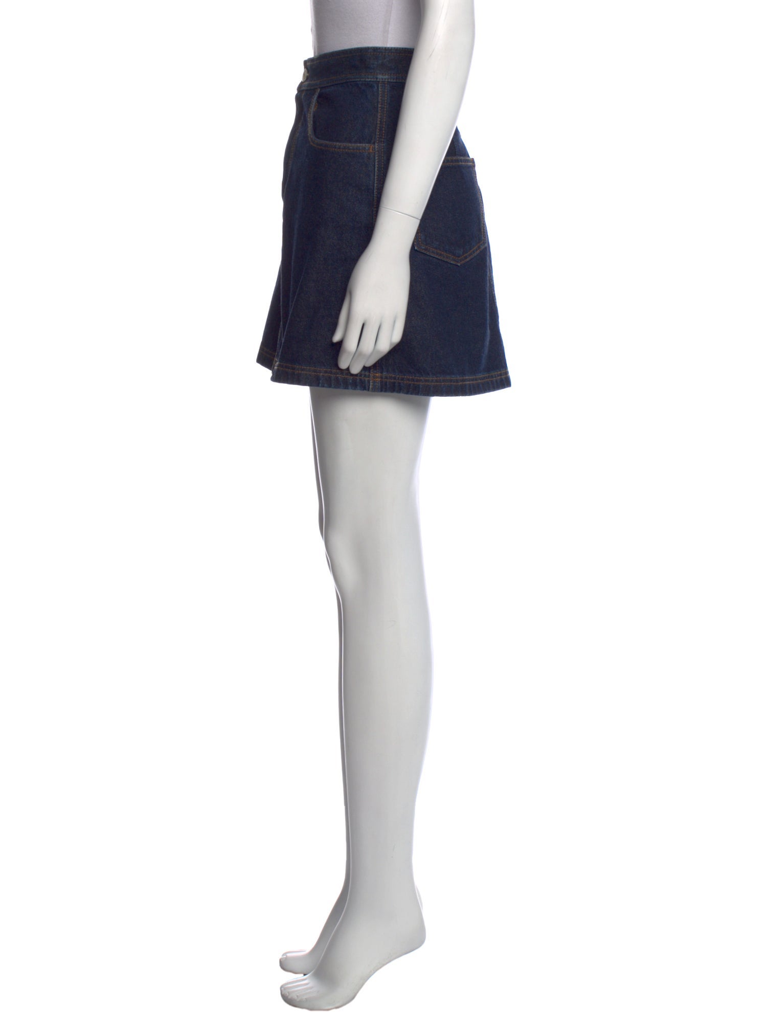 Givenchy Distressed Accents Mini Skirt